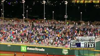 Matt Dacey 480 Foot Homerun (TD Ameritrade College Homerun Derby 2014)