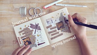 journal with me ⎪spring journal ideas 🌷🌼