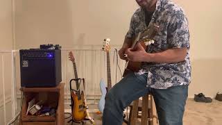 Guitar solo over acoustic jazz chords original😂 #jazz #blues # guitar #modernblues #music