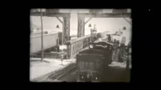 old reading steam train footages with sound effects