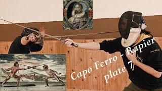 Rapier (sidesword) Capo Ferro - plate 7