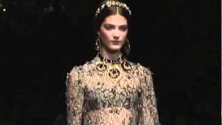 Desfile Dolce & Gabbana - Inverno 2012