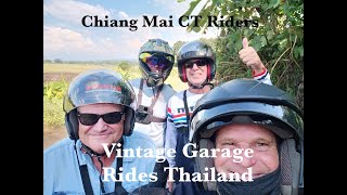 Vintage Garage Rides Thailand  Chiang Mai CT Riders