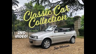 Selection of classic cars both European and American ....4 min video