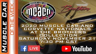 Muscle Car And Corvette Nationals From The Brothers Collection Preview MCACN 2020