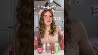 too much?? NEVER 😋 | #fypシ #preppy #skincare #teen #trending #viral #comedy #shorts