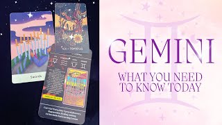 ♊️GEMINI I 😴GET YOUR REST, YOU’RE GOING TO NEED IT FOR WHAT’S ABOUT TO HAPPEN!