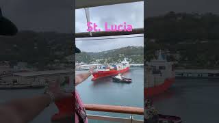 Reporting in from St. Lucia