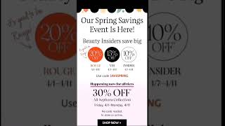 SEPHORA VIB SPRING SALE 2022: SKINCARE + FRAGRANCE FAVORITES & MORE #shorts #youtubeshorts #VIBSALE