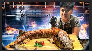 Cooking Sturgeon/ Sturgeon in smoker / Kekeev Lights