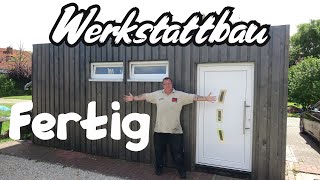 Werkstattbau Teil 3 von 3 - Boden - Wände  alles so wie es soll