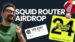 Updated Airdrop Guide for Squid Router