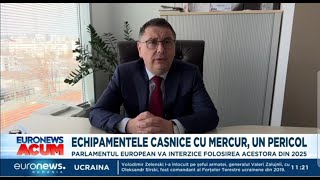 Echipamentele casnice cu mercur, un pericol (Cristian Pocol la Euronews)