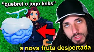 QUEBROU o JOGO?? a NOVA FRUTA DESPERTADA TÁ MUITO ABSURDA na ATUALIZAÇÃO do KING LEGACY!!