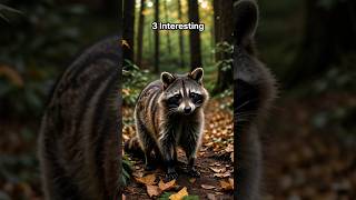 3 Interesting Facts About Raccoon | Real Facts | Amazing Facts | #facts #raccoon #animals