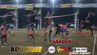 Adu Kuat! Hasyim-Sardek vs Riki-Akbar / Final Putra Mandiri Cup 1