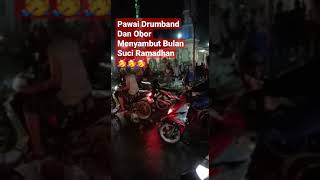 Pawai Drumband dan Obor Menyambut Bulan Suci Ramadhan