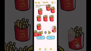 How many french fries are below | Brain Out Level 51 | Brain Out Gaming #braingames