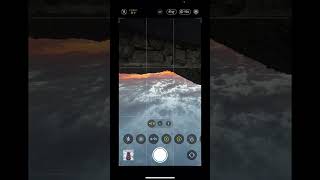 #tipsandstricks iPhone Camera Tip For Better Sunset Photos 🌅 Edited With Preset
