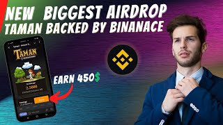 New Taman Airdrop Backed By Binance | How To Join Taman-Heroes Airdrop