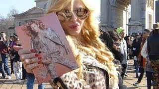 Audrey World News Milano Fashion Week Winter 2014 2015 hd