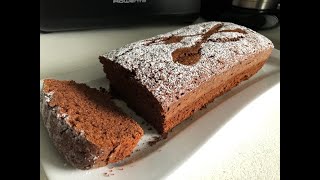 كيك الشكولاته  هش و سريع التحضير / Cake au chocolat