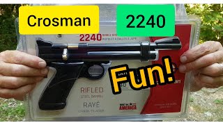 Crosman 2240 pellet pistol