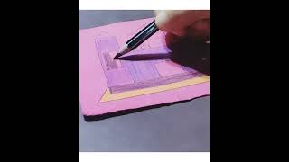 How to draw a beautiful house