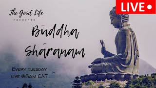 Buddha Sharanam | Meditation Music LIVE | Flute Music | Relax At The Feet Of Buddha