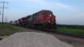 CN 2879 Leads M337 West at Kendall Road with a DAIR Unit third out