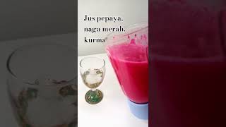 Jus tanpa gula