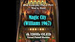 Little Update and Magic City (Williams 1967)  Mod by Bord - on OLED 4k 120Hz Visual Pinball X