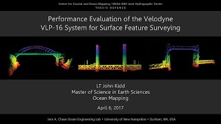 Performance Evaluation of the Velodyne VLP-16 System for Surface Feature Surveying