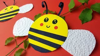 How to Make a Cute Bee Paper Craft