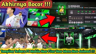 AKHIRNYA BOCOR EA SPORTS FC MOBILE NEW MENU NEW FITUR TERBARU