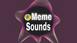 Meme Sound Effects for YouTube Video Editing [No Copyright 2022]