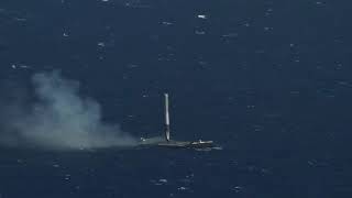 Рекута Александр - CRS 8   First Stage Landing on Droneship