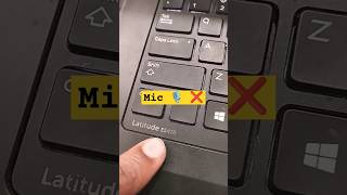 Dell Latitude E 5470 Series Laptop Mic 🎙️ Not Working Problem#macnitesh#keyboardtricks#2024short