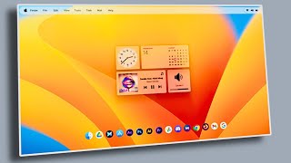 How To Give Windows 11 A Stylish Macos Makeover With Dynamic Wallpaper