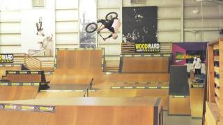 Mike Payne riding bmx Woodward