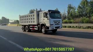 Now we do road driving test for used dump truck before arrange delivery for our customer