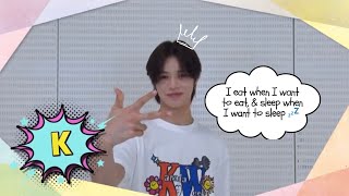 &TEAM K (ケイ) Tells us his secrets to avoiding stress [ENG subs] 231110 || カラダWEEK