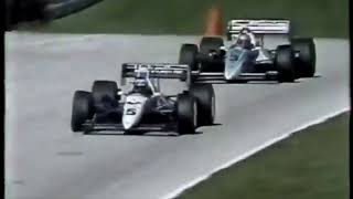 Michael Andretti vs Al Unser Jr Road America 1990