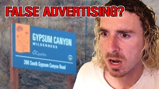 Advance Registration Required to Visit Nature? Gypsum Canyon Wilderness "Now Open" & other stuff