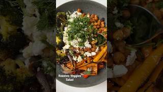 Roasted vegetables salad