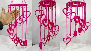 Empty Plastic Water Bottle Wind Chime How To Make a Wind Chime With Waste Material in Gbalaji Crafts