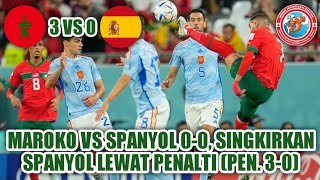 Hasil Maroko vs Spanyol 3-0, Singkirkan Spanyol lewat Penalti