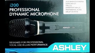 Unboxing Microphone Ashley i200