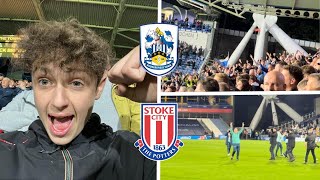 AWAY END LIMBS + ANGRY WARNOCK *Huddersfield 2-2 Stoke*