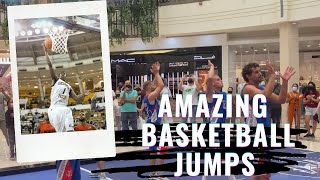 Basketball Event At Deira City Center ( Amazing Basketball Jumps )